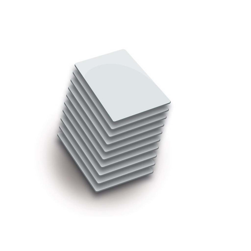 ZKTECO IDCARDNN - Paquete de 10 Tarjetas  ID 125 Khz/ 0.88 mm De Grosor/ Sin Folio Impreso/ Modelo A16060011